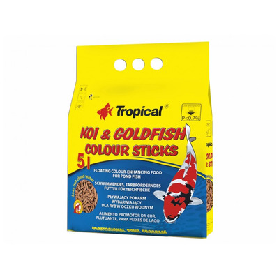 TROPICAL-POND Koi-goldfish Colour sticks 5L
