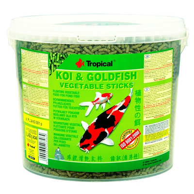 TROPICAL-POND Koi-Goldfish Spirulina sticks 5L/450g