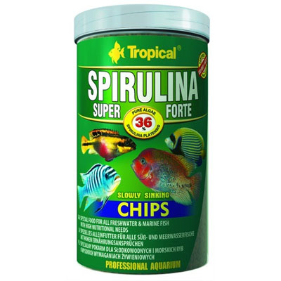 TROPICAL-SpirulinaForteChips 36% 100ml