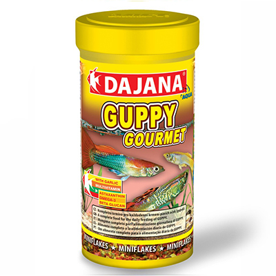 Dajana Guppy Gourmet mini vločky 100 ml - Kliknutím na obrázok zatvorte -