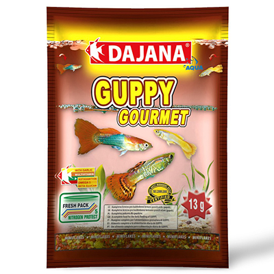 Dajana Guppy Gourmet mini vločky 13 g - Kliknutím na obrázok zatvorte -