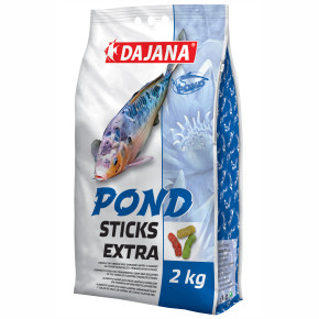 Dajana - Pond sticks extra, krmivo pre ryby 2 kg, vrece - Kliknutím na obrázok zatvorte -