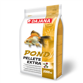 Dajana Pond pellets extra, krmivo pre ryby 2 l, sáčok - Kliknutím na obrázok zatvorte -