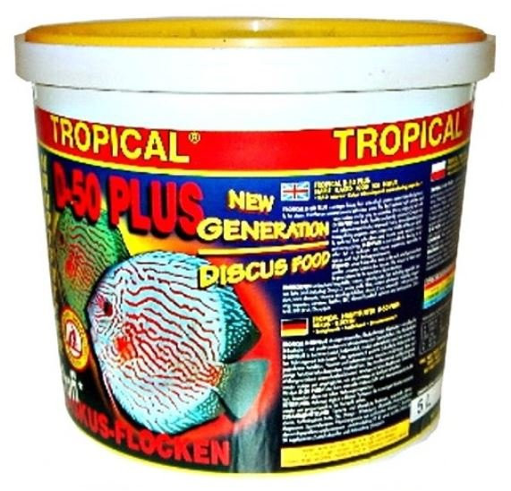 Tropical Discus D 50 Plus 5 l/1 kg - Kliknutím na obrázok zatvorte -