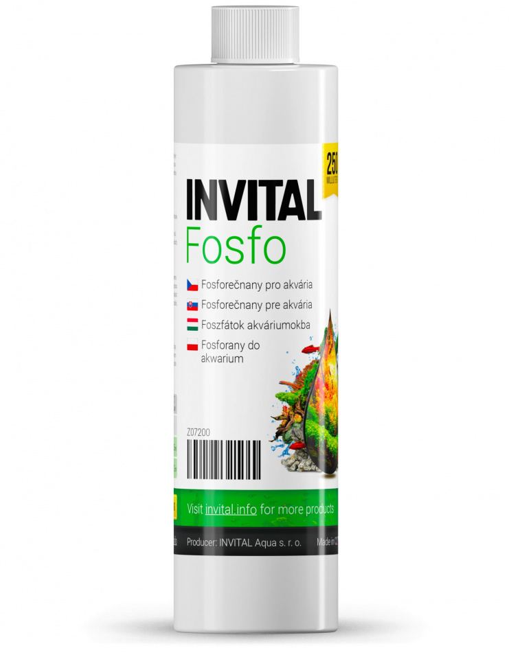 INVITAL Fosfo 250 ml - Kliknutím na obrázok zatvorte -