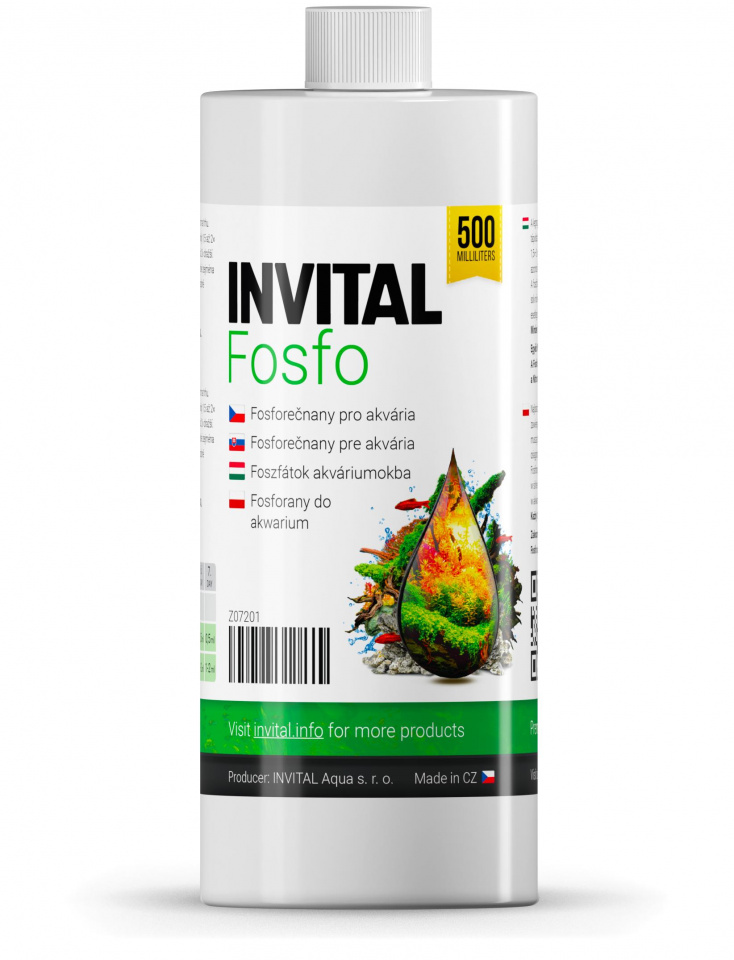 INVITAL Fosfo 500 ml - Kliknutím na obrázok zatvorte -