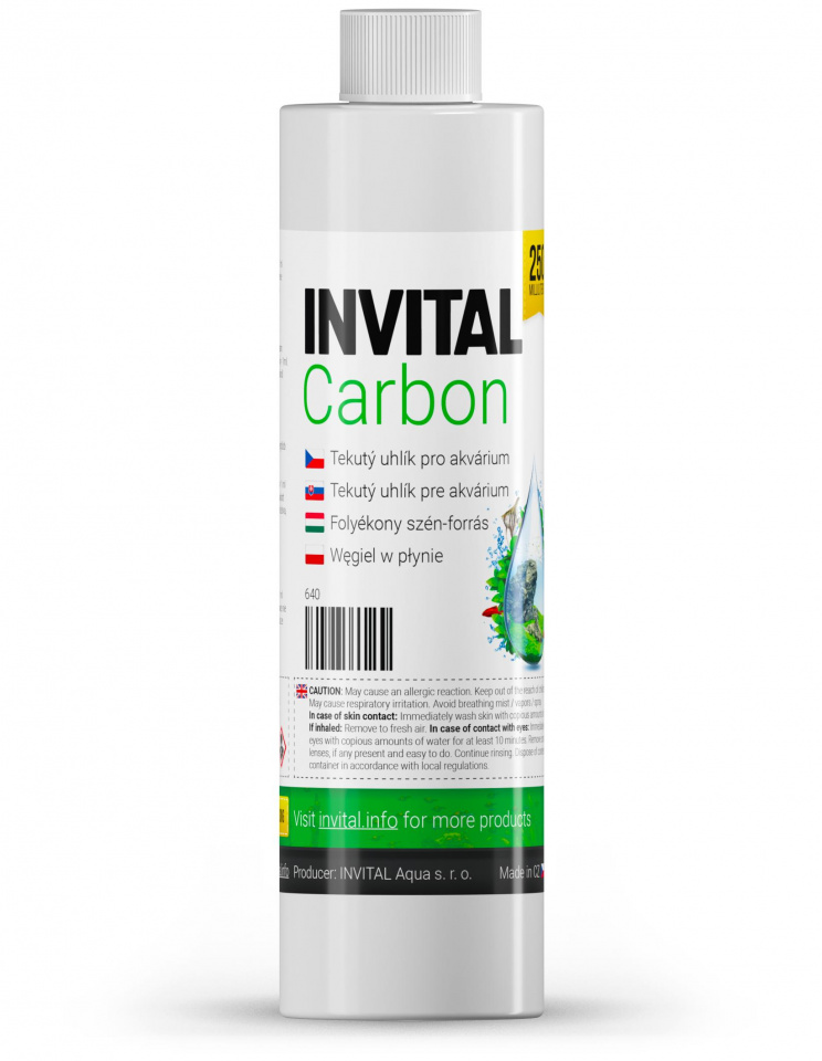 INVITAL Carbon 250ml - Kliknutím na obrázok zatvorte -