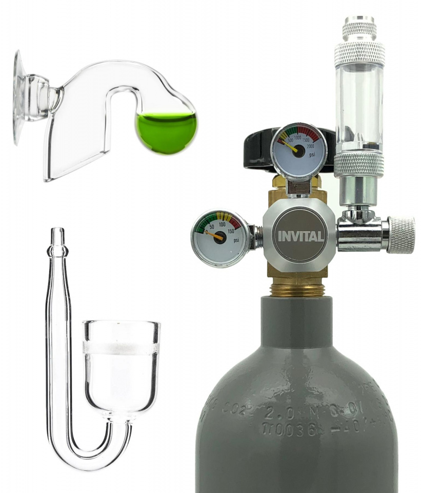 CO2 set Standard bez nočného vypínanania s 5l fľašou s prísl.