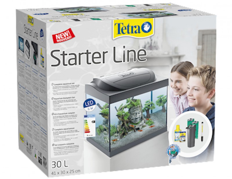 TETRA akvárium Starter Line LED 30L Crayfish - Kliknutím na obrázok zatvorte -