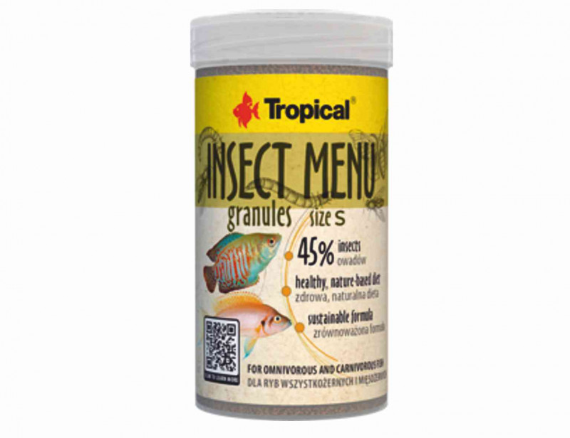 TROPICAL INSECT MENU GRANULES S 100ml/54g