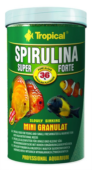 TROPICAL- SpirulinaForteMini gran. 36% 100ml