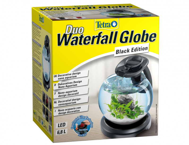 Tetra Cascade Globe DUO WATERFALL 6,8L-osvetl.filter čierne