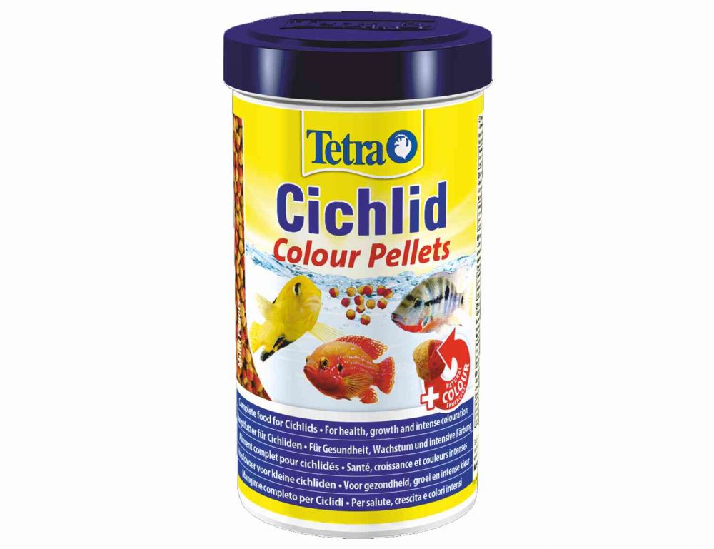 TetraCichlid Colour pelet 500ml - Kliknutím na obrázok zatvorte -