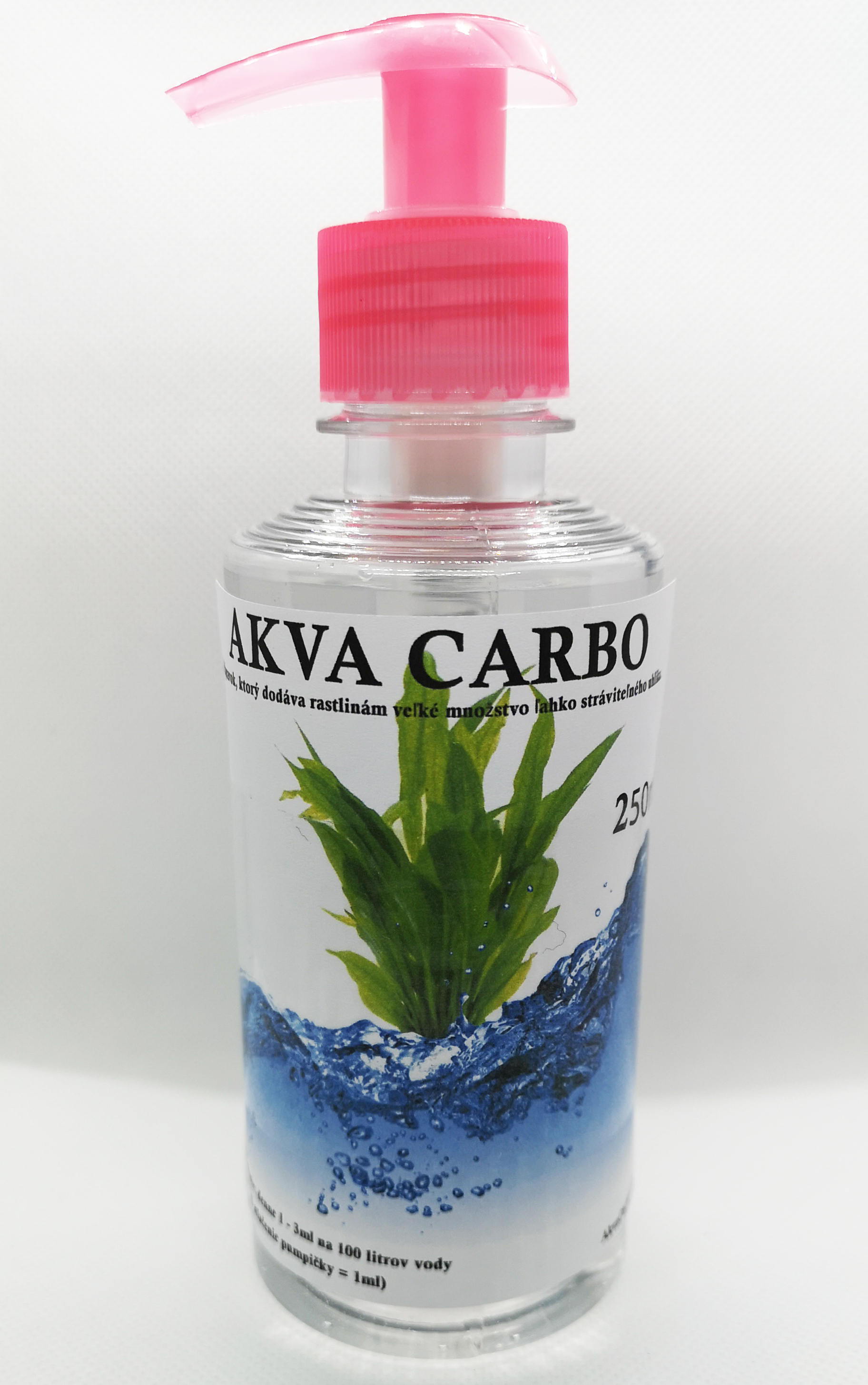 Akva Carbo 250ml tekutý uhlík