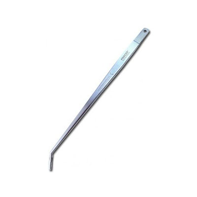 Pinzeta nerezová 28cm zahnutá