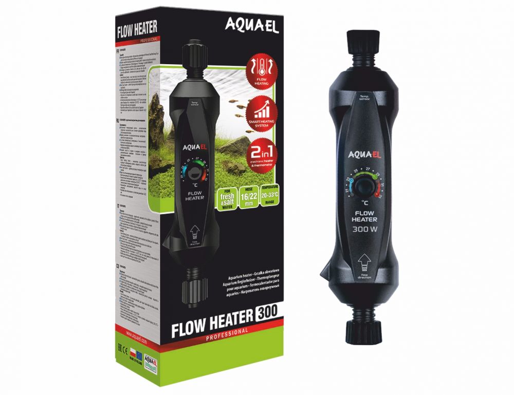 Aquael Ohrievač s termostatom FLOW HEATER 300W