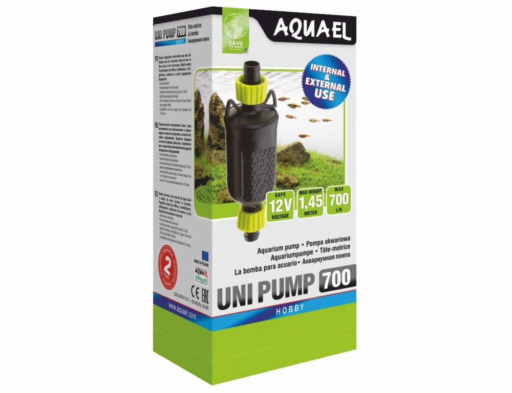 Aquael UNIPUMP 700 čerpadlo na hadicu 12V - Kliknutím na obrázok zatvorte -