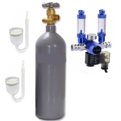 CO2 set 5 L s nočným vypínaním BLUE DUO