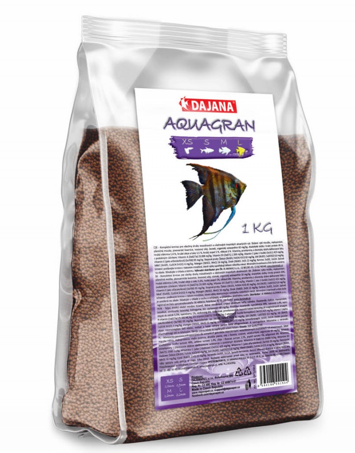 Dajana Aquagran granulované krmivo L 1 kg