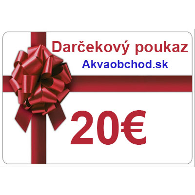 Darčekový poukaz 20€