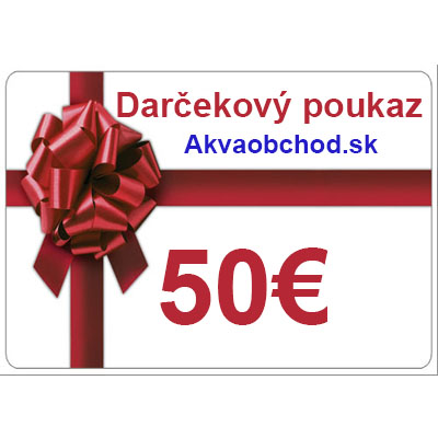 Darčekový poukaz 50€