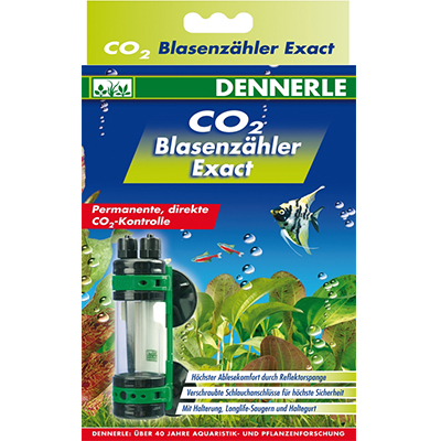 Dennerle CO2 počítadlo bubliniek Exact