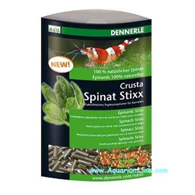 Dennerle Crusta Spinat Stixx - špenátové pelety, 30g