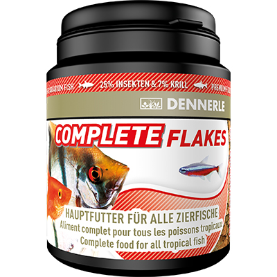 Dennerle kompletné krmivo vločky, dóza 100 ml