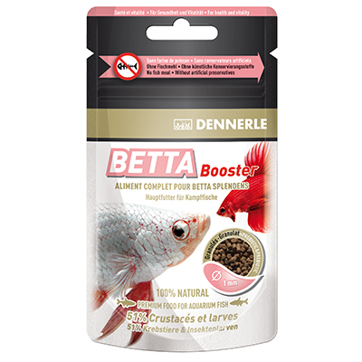 Dennerle Betta booster - kompletné krmivo pre bojovnice, 12g/30
