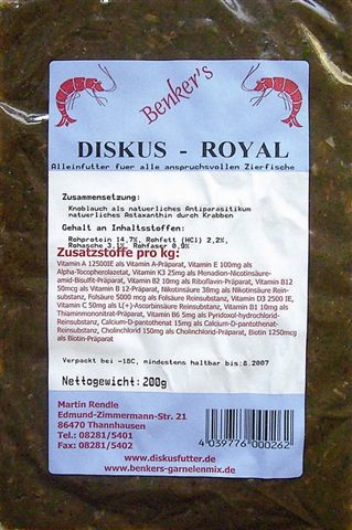 Benkers DISKUS-ROYAL 200g - Kliknutím na obrázok zatvorte -