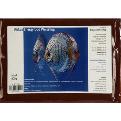 Diskus Energyfood Weissflog 500g