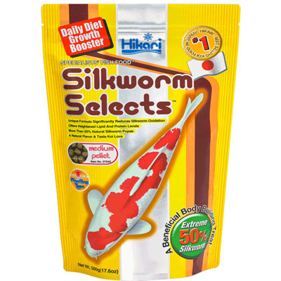 Hikari silkworm selects medium 500g