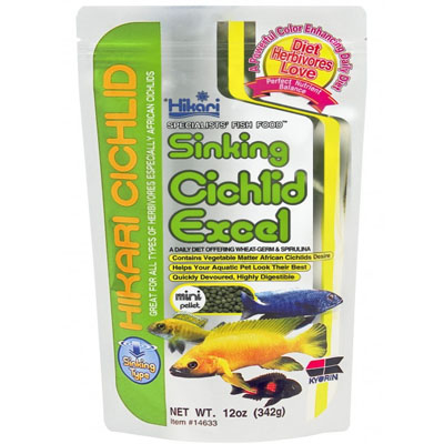 Hikari sinking cichlid excel mini 100g