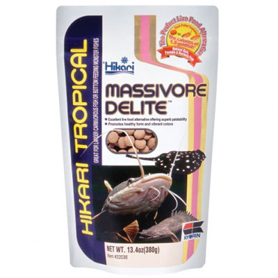 Hikari tropical massivore delite 380g - Kliknutím na obrázok zatvorte -