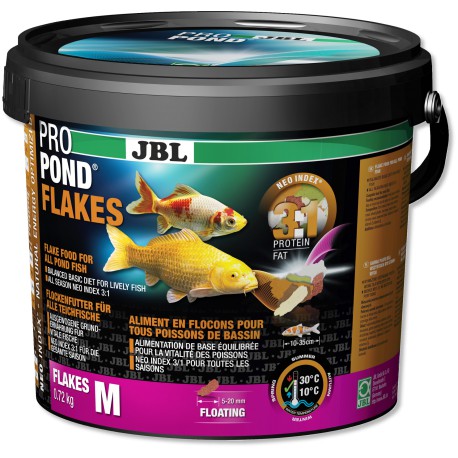 JBL ProPond Flakes M 0,72kg-5,5L - Kliknutím na obrázok zatvorte -