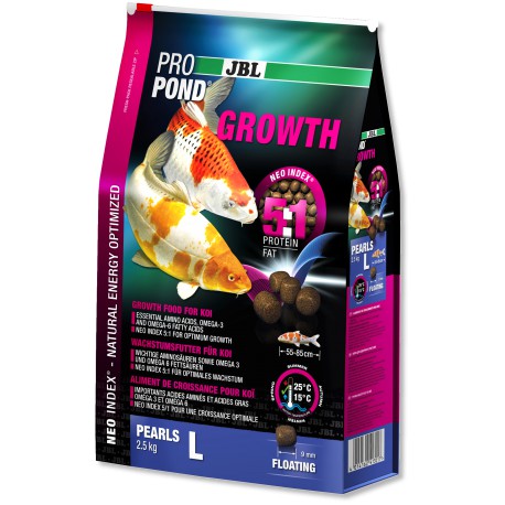 JBL ProPond Growth L 5kg-12L - Kliknutím na obrázok zatvorte -