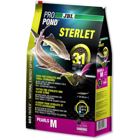 JBL ProPond Sterlet M 3kg-6L - Kliknutím na obrázok zatvorte -