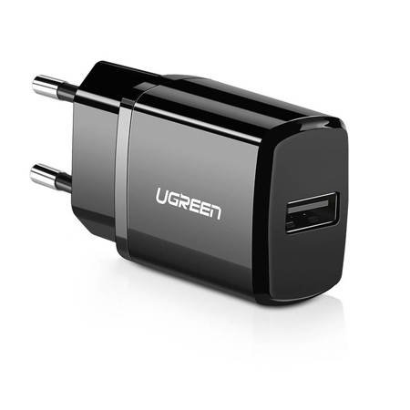 Sieťová nabíjačka USB 2,1A čierna