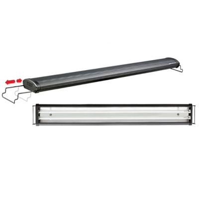 Osvetľovacia rampa T5 DUO dĺžka 60-80cm 2x24W Osvetľovacia rampa T5 DUO dĺžka 60-80cm 2x24W