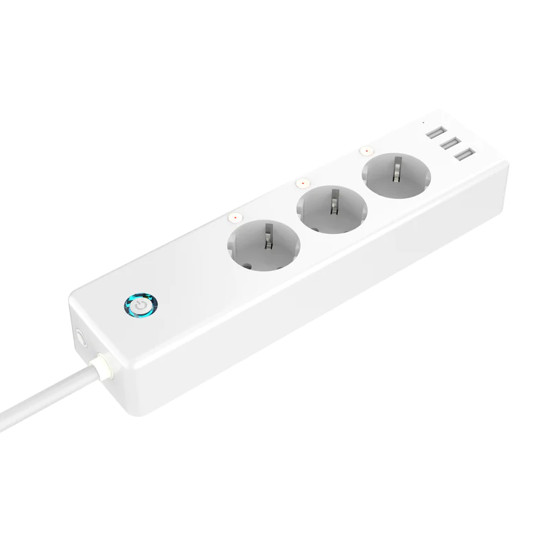 Smart wifi predlžovací kábel 3 s USB meranie spotreby