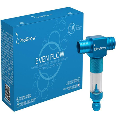 CO2 difúzor even flow 12/16mm hliníkový - Kliknutím na obrázok zatvorte -