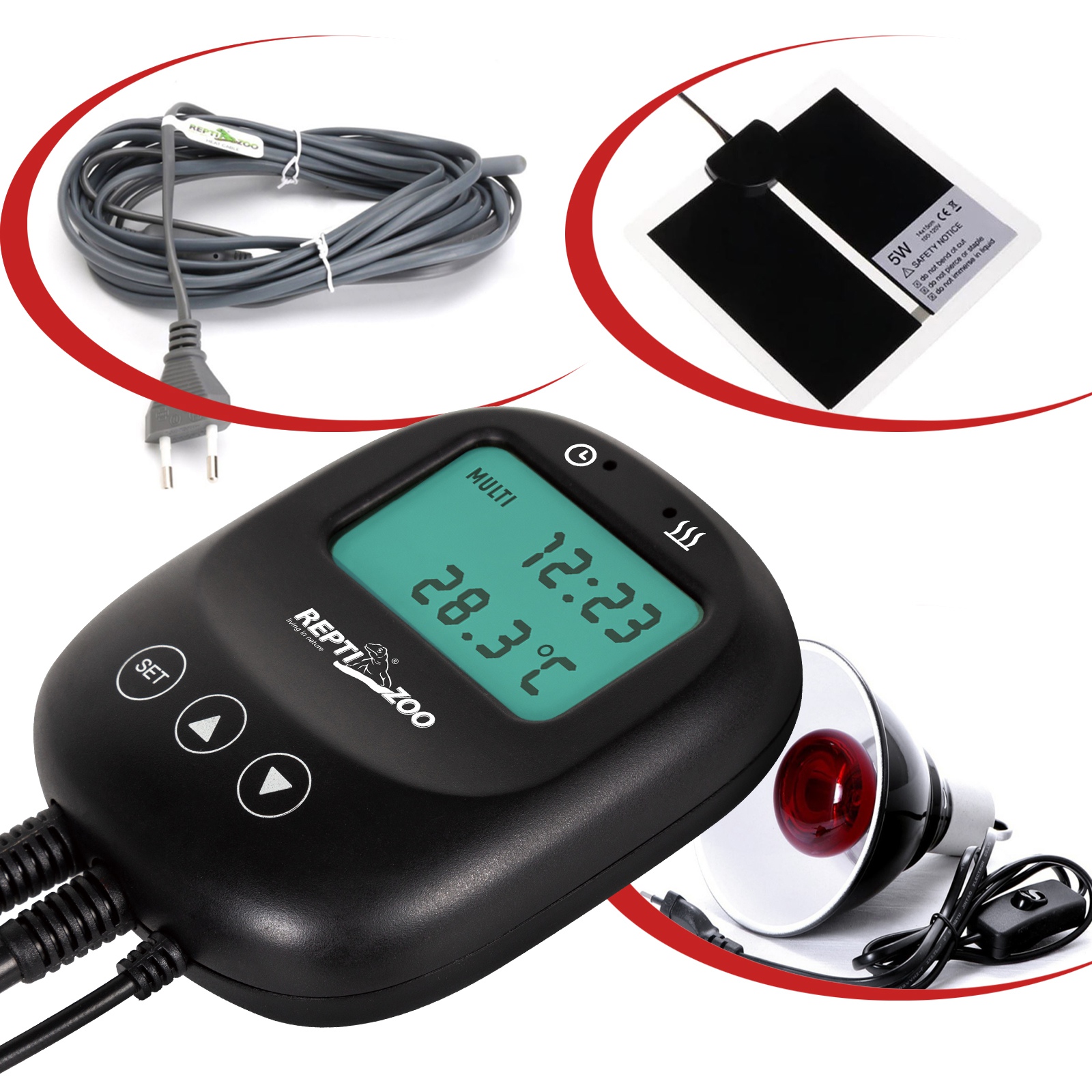 Repti-Zoo Digital Thermostat & Timer - termostat z programatorom
