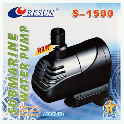 Resun S-1500 čerpadlo ,výtlak 160cm, 25W Resun S-1500 čerpadlo ,výtlak 160cm, 25W