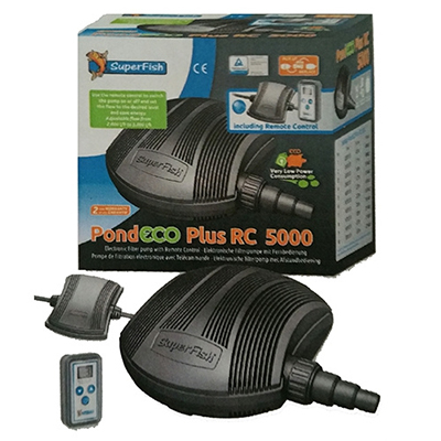 Pond Eco PLUS RC 5000 jazierkové čerpadlo - Kliknutím na obrázok zatvorte -