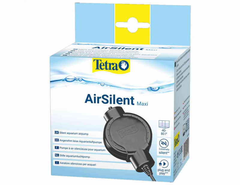 Tetratec AirSilent maxi - vzduchovací motorček - Kliknutím na obrázok zatvorte -