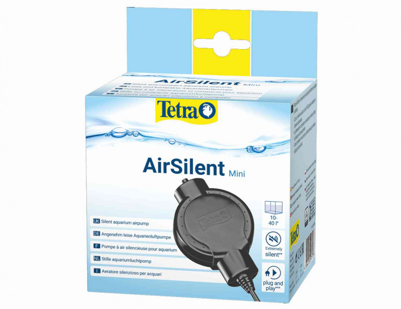 Tetratec AirSilent mini - vzduchovací motorček - Kliknutím na obrázok zatvorte -