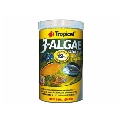 TROPICAL-3-Algae Granulat 1000ml/380g - Kliknutím na obrázok zatvorte -