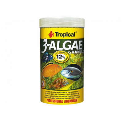 TROPICAL-3-Algae Granulat 250ml/110g - Kliknutím na obrázok zatvorte -