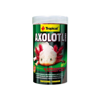 TROPICAL-AXOLOTL Sticks 250ml/135g - Kliknutím na obrázok zatvorte -