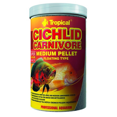 TROPICAL-Cichl.Carnivore M Pellet 500ml